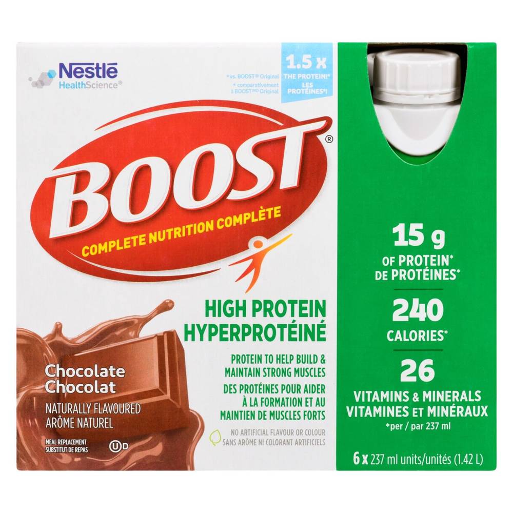 Nestle Boost Chocolate Meal Replacement Beverage (237 ml)