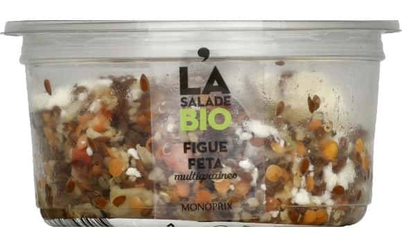 Monoprix - Salade figues feta multigraines bio (200g)