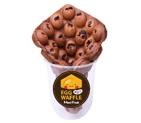 Chocolate Chip Egg Waffle