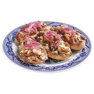 Molletes de cochinita pibil SKU 8060