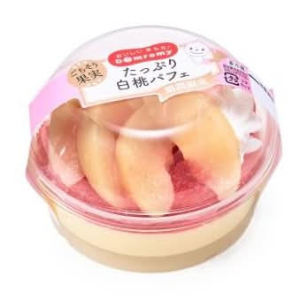 ドンレミー ごちそう果実　たっぷり白桃パフェ １個