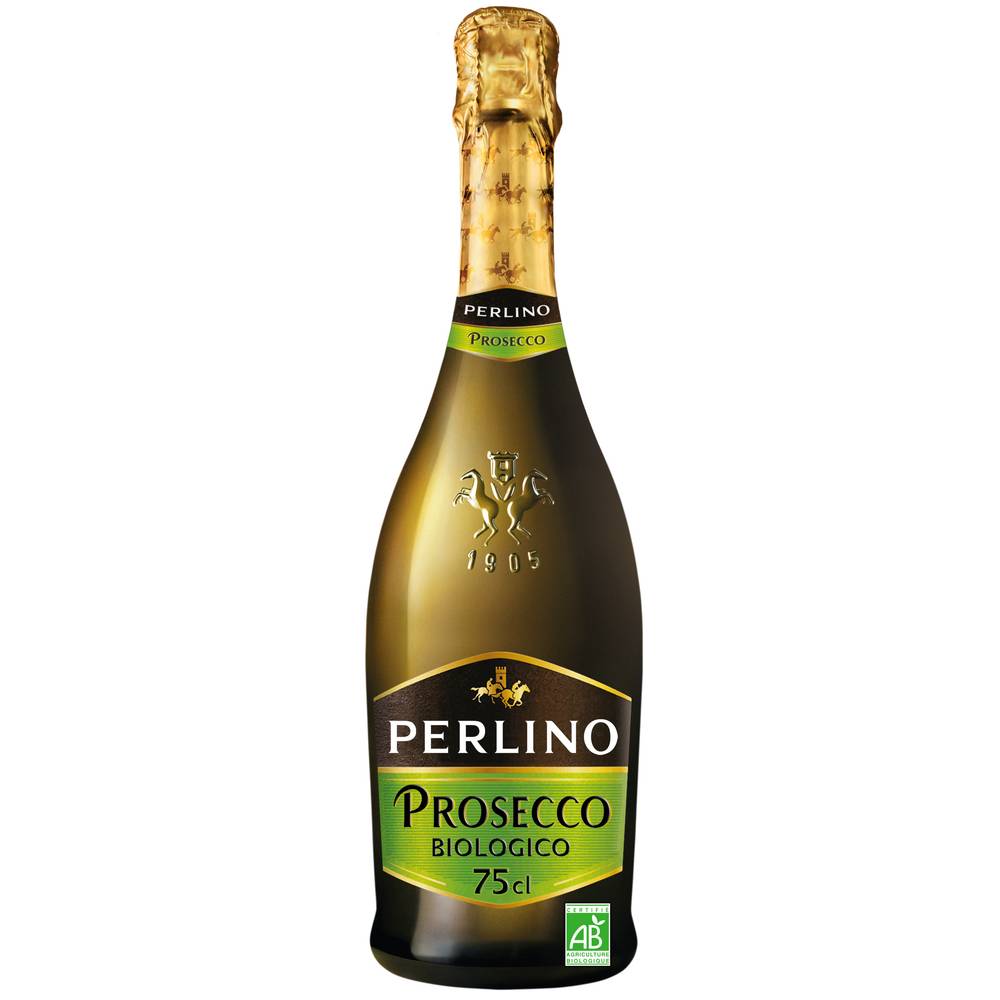 Perlino - Vin effeverscent prosecco bio (750 ml)