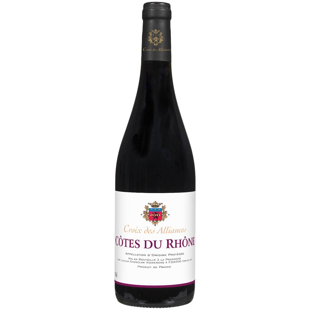 Le Bois des Grives - Vin rouge AOP côtes du Rhône (750 ml)