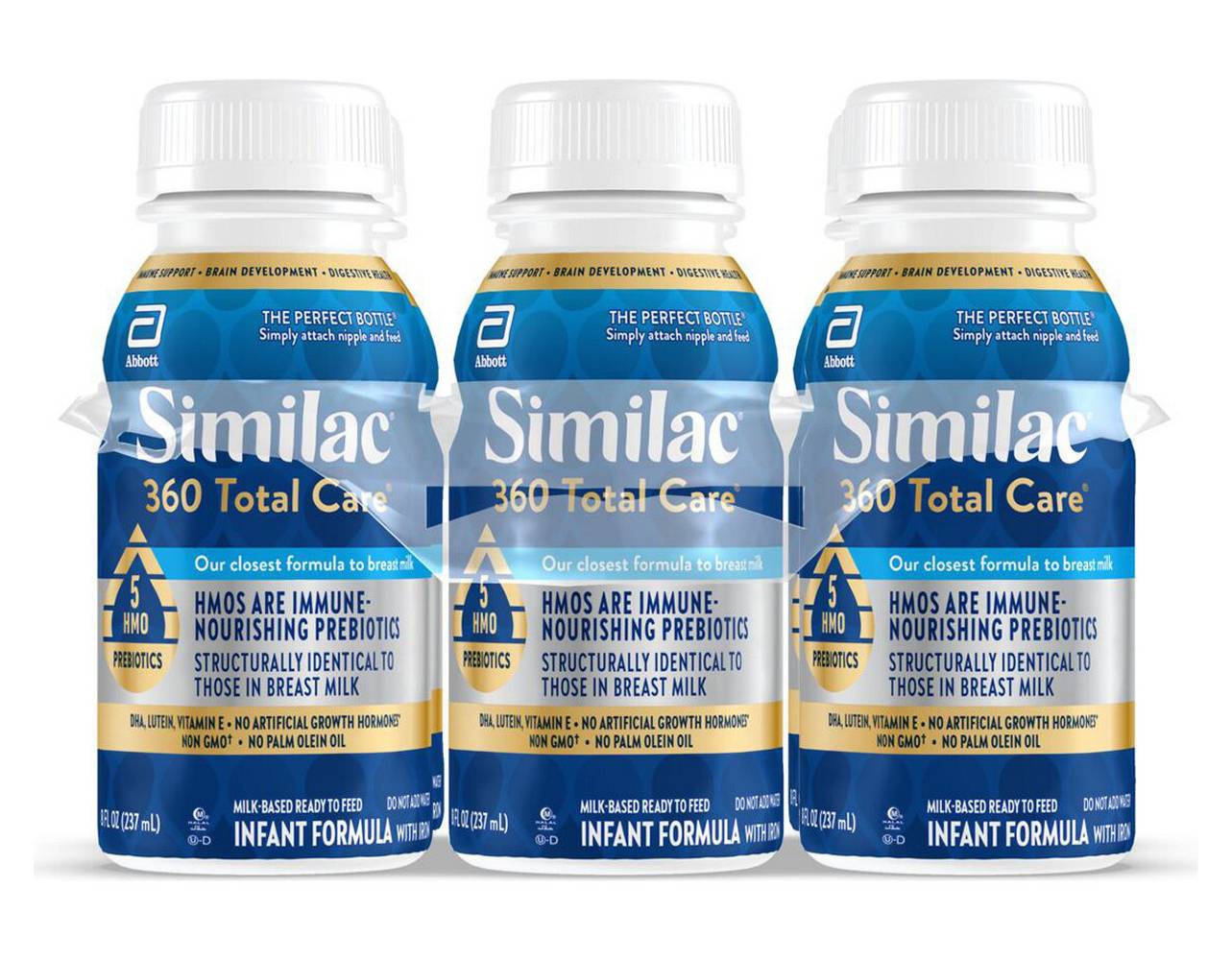 Similac 360 Total Care Ready To Feed Milk Based Infant Formula (6 x 8 oz)