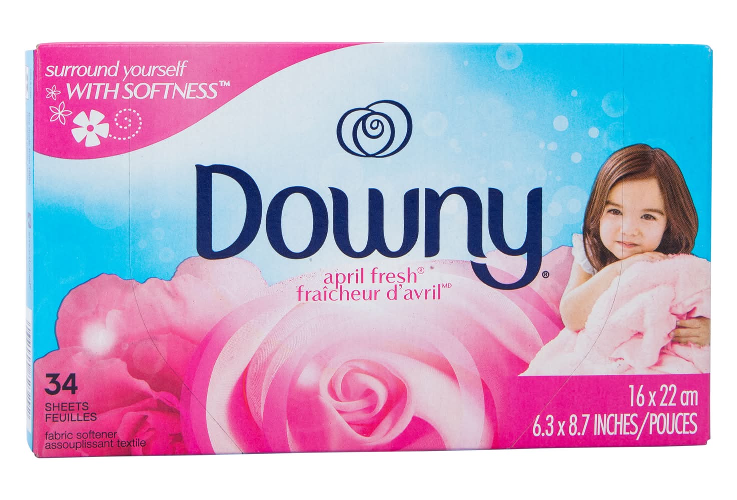 Downy® April Fresh® Fabric Softener Dryer Sheets 34-Count Downy Dryer Sheet
