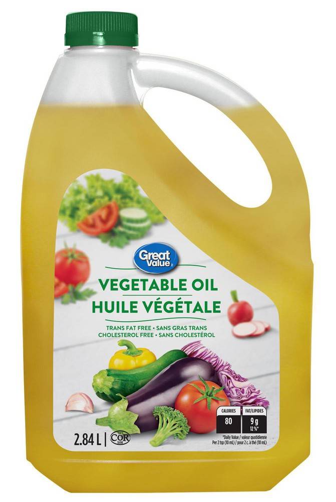 Great Value Vegetable Oil (2.84 kg)