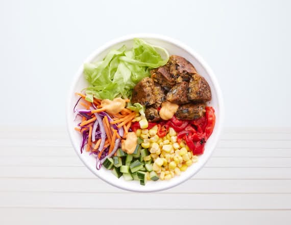 Black Bean Pattie Bowl