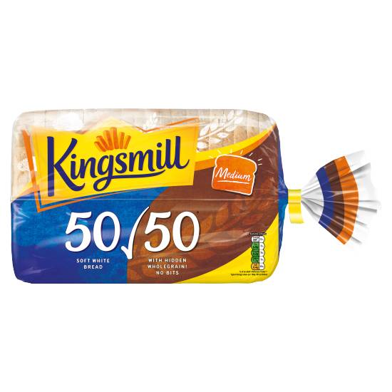 Kingsmill 50/50 Medium Bread (800g)