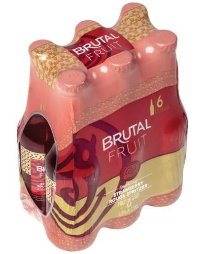 Brutal Fruit Strawberry Rouge 275ml  nrb 6 pack