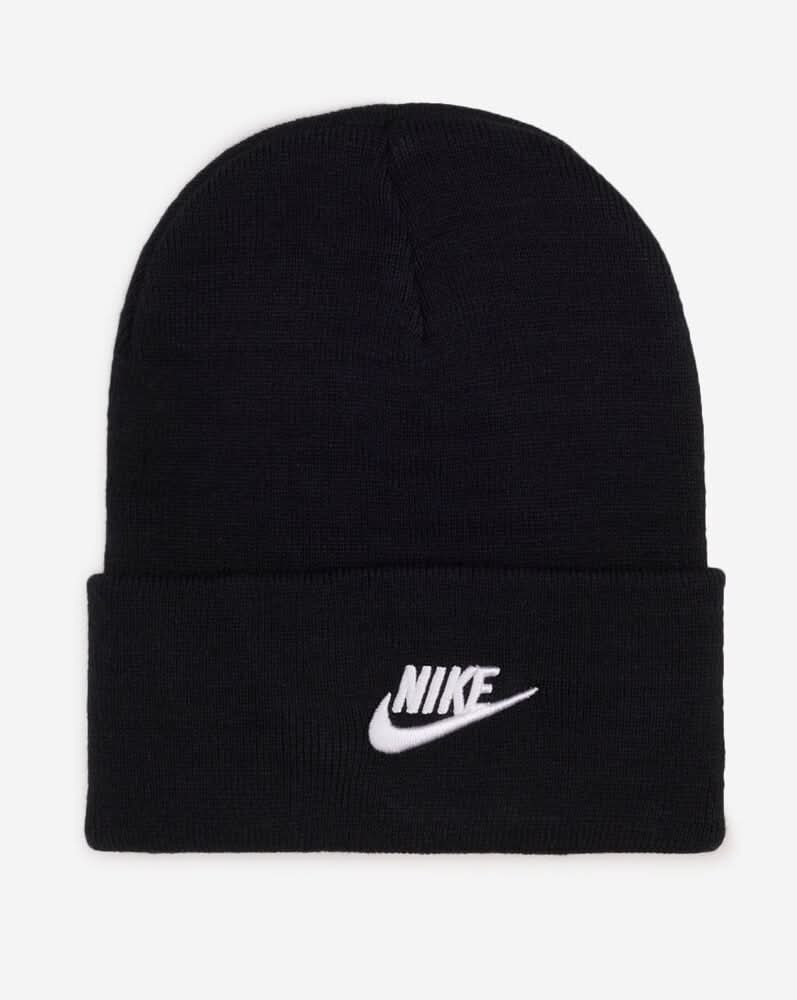 Nike Peak Futura Beanie, OS, Black-White
