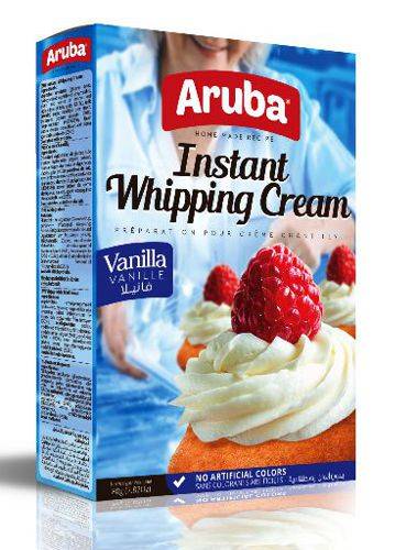 Aruba · Vanilla whipping cream halal - Creme chantilly vanille halal