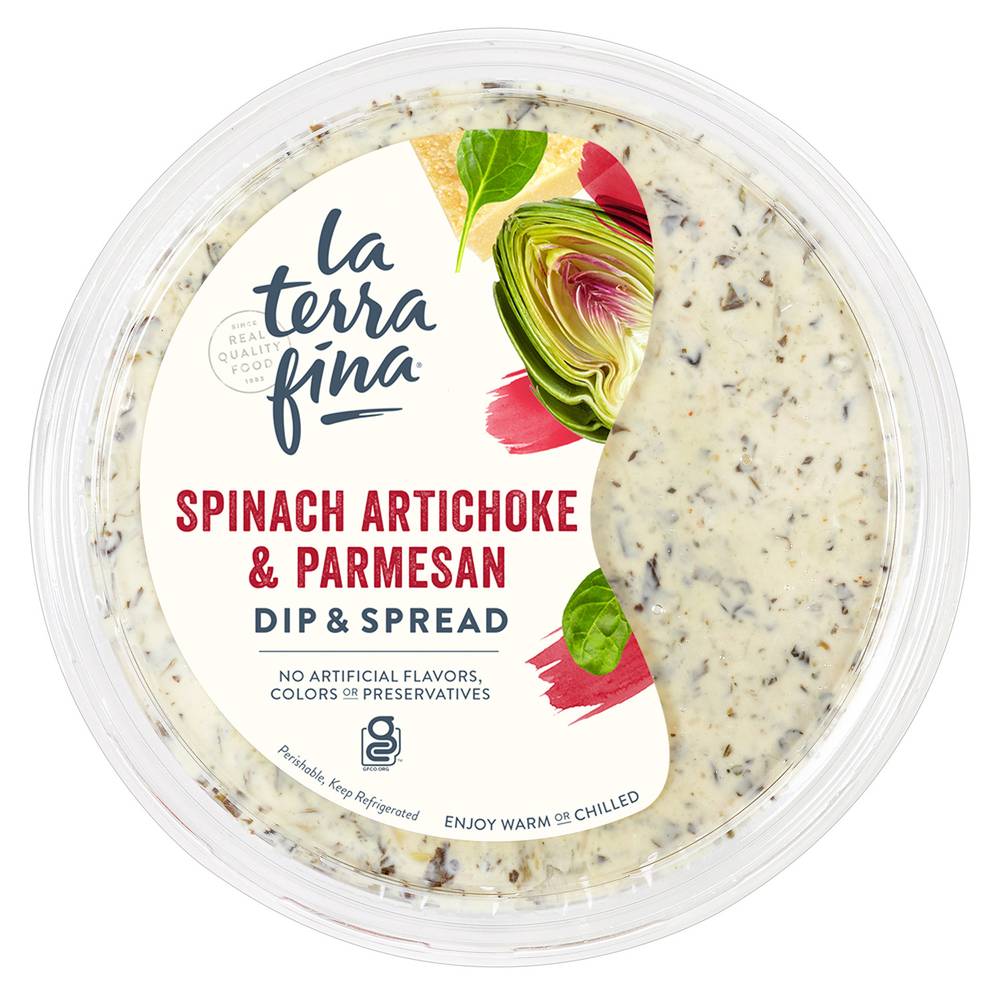 La Terra Fina Classic Dips & Spreads, Spinach Artichoke Parmesan (31 oz)