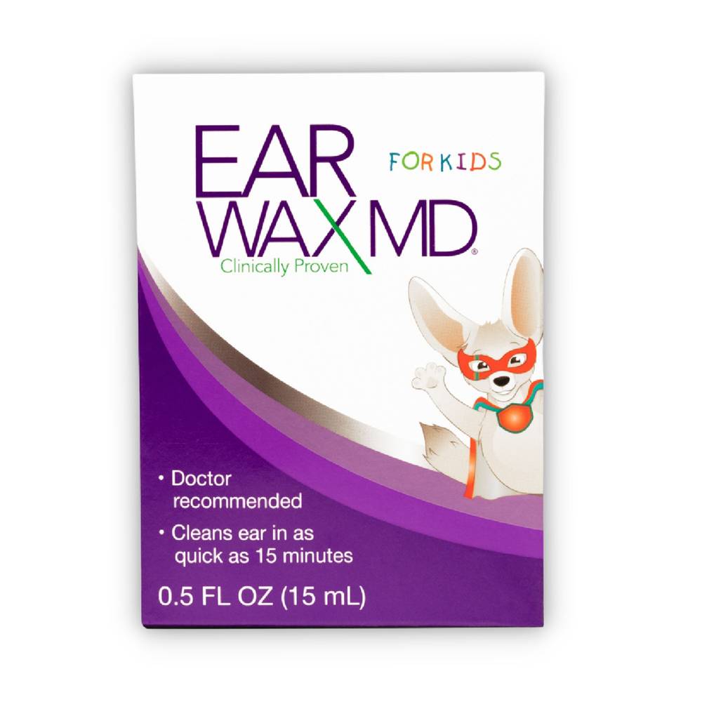 Eosera EARWAX MD for Kids Earwax Removal Kit
