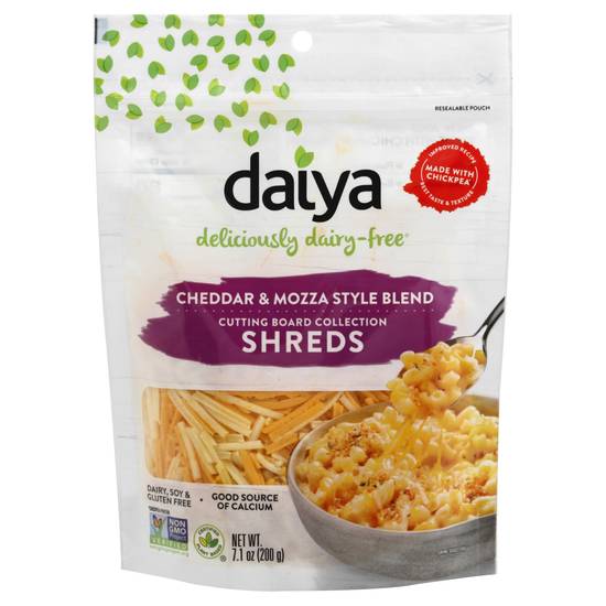 Daiya Dairy-Free Cheddar & Mozza Style Blend Shreds