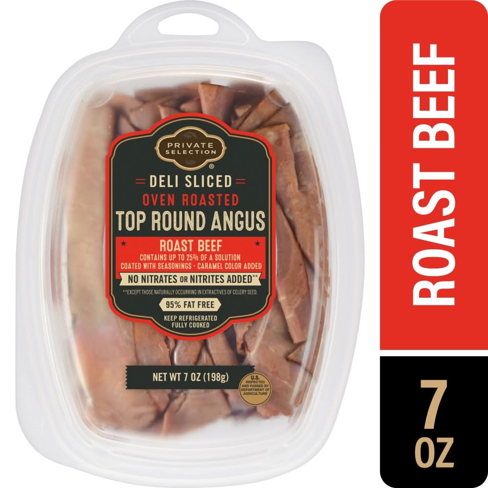 Private Selection® Roast Beef Angus Top Round Deli Sliced