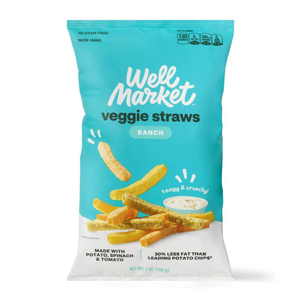 Well Market Ranch Veggie Straws, 7 Oz