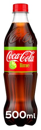 Coca-Cola Lime, Flavored Soda (500ml)