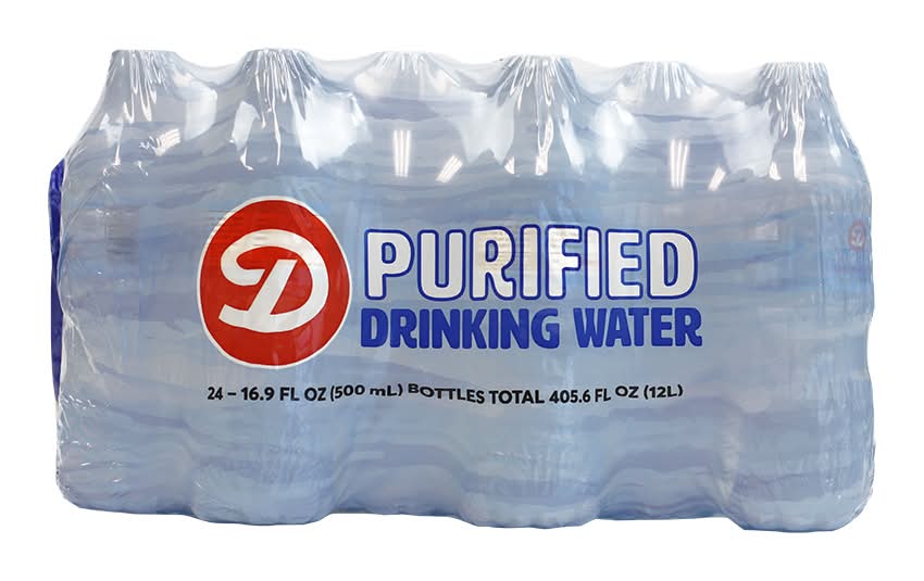 Dierbergs Purified Drinking Water (24 x 16.9 fl oz)