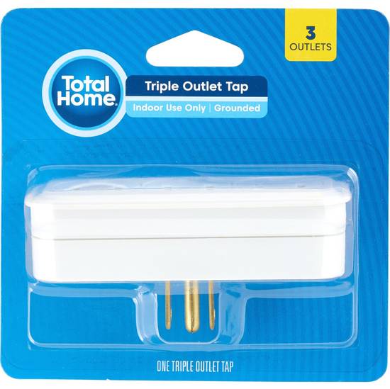 Total Home 3-Outlet Grounded Tap