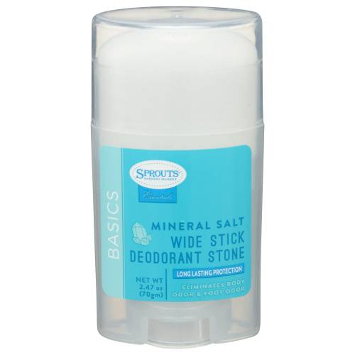 Sprouts Mineral Salt Wide Deodorant Stone