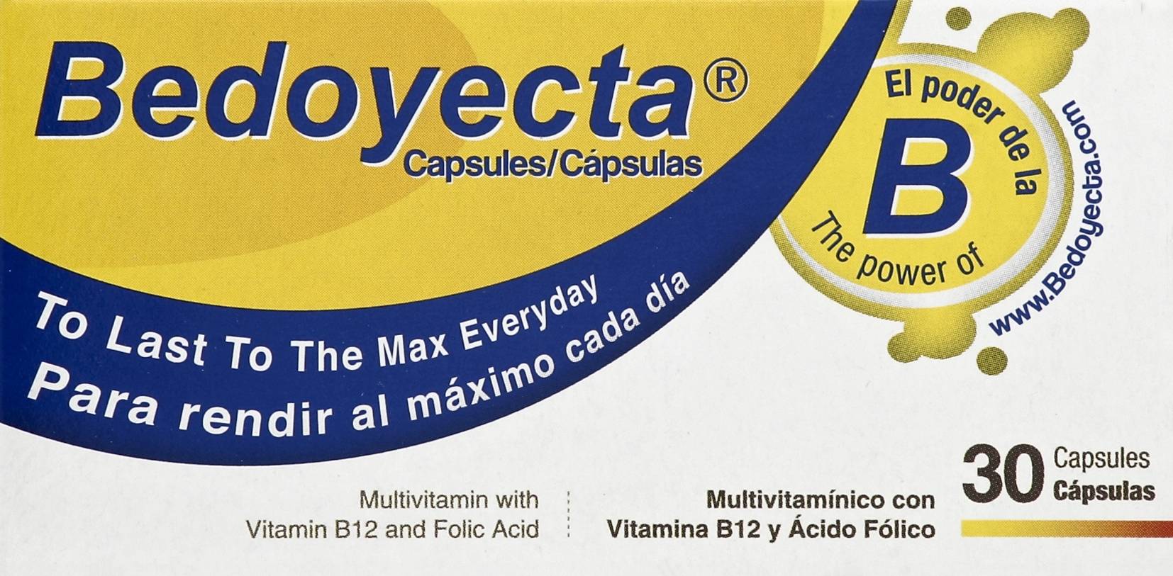 Bedoyecta Multivitamin With Vitamin B12 & Folic Acid (1.5 oz)