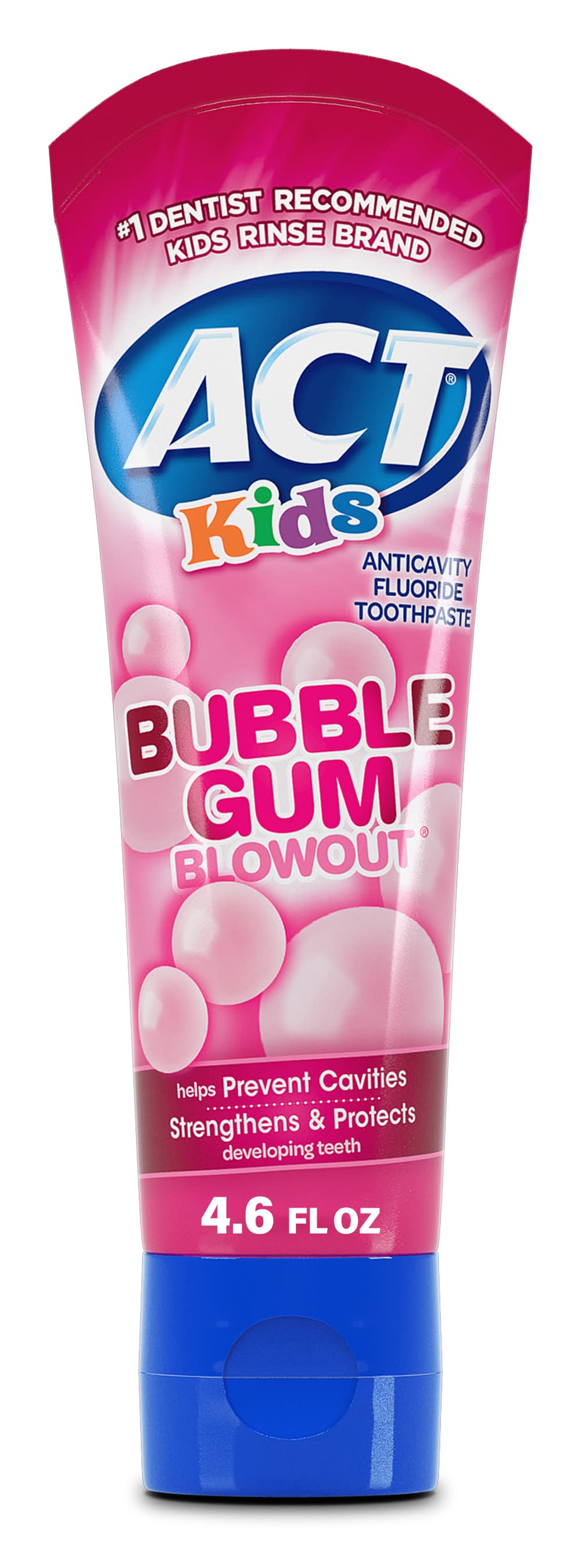 ACT Kids Bubblegum Blowout Toothpaste (4.6 oz)
