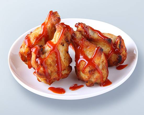 ベーシックチキン4ピース(ヤンニョムソース) Basic Chicken - 4 Pieces (Yangnyeom Sauce)
