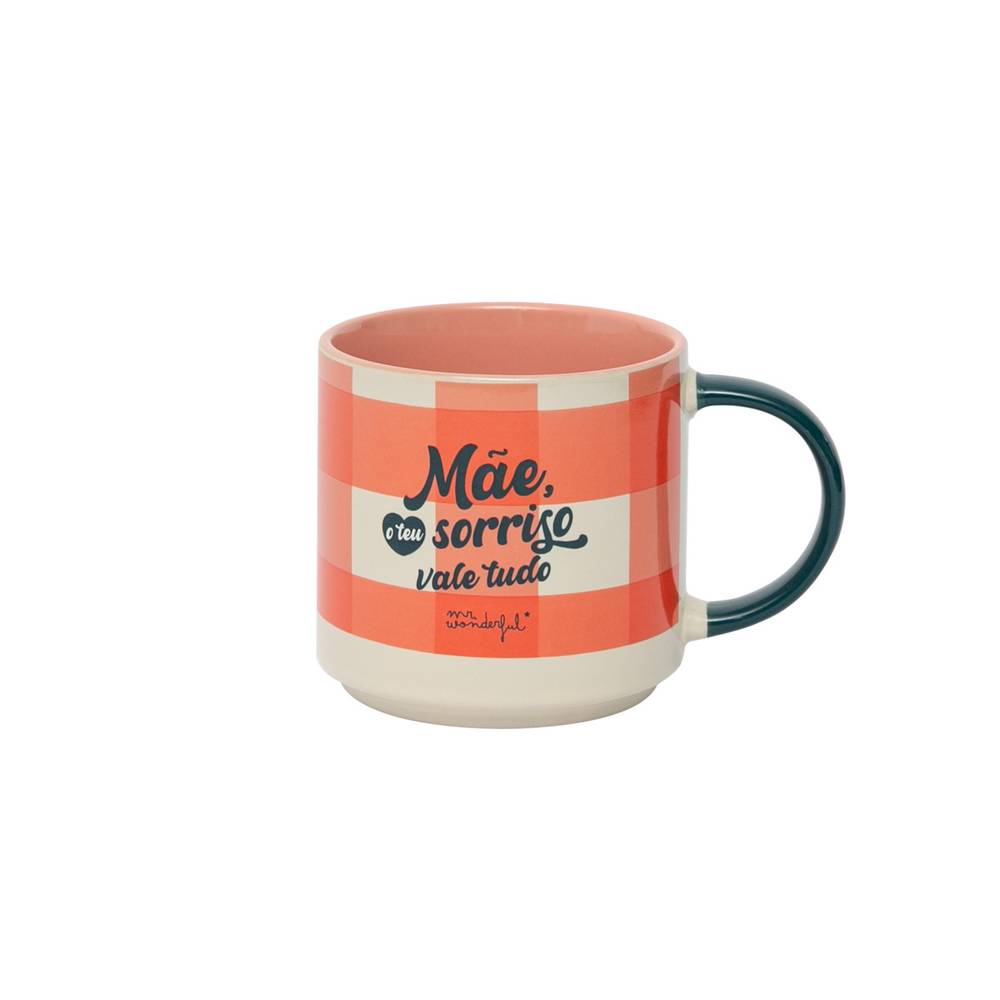 Caneca - Mãe, O Teu Sorriso Vale Tudo