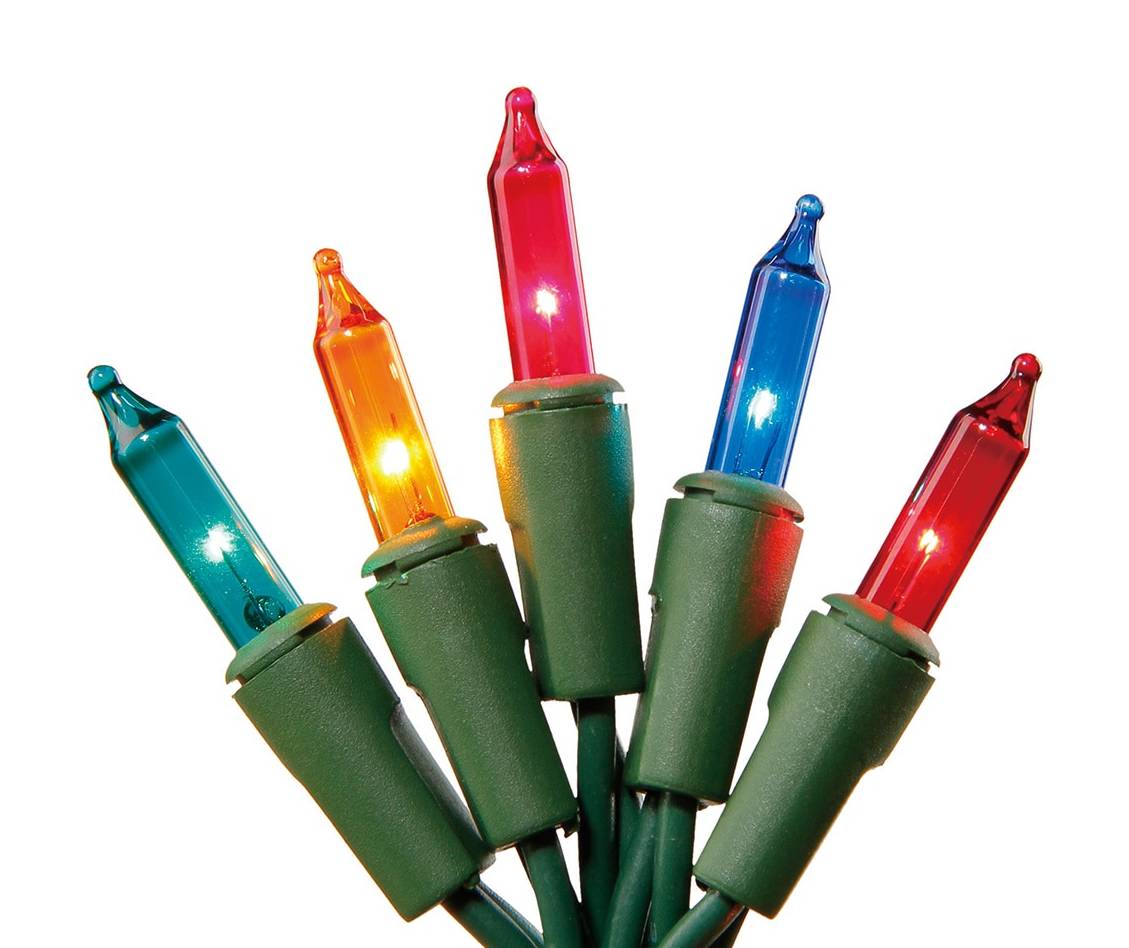 Holiday Living 100 -Count 20.62-ft Multicolor Incandescent Plug-In Christmas String Lights | L1100137MU12
