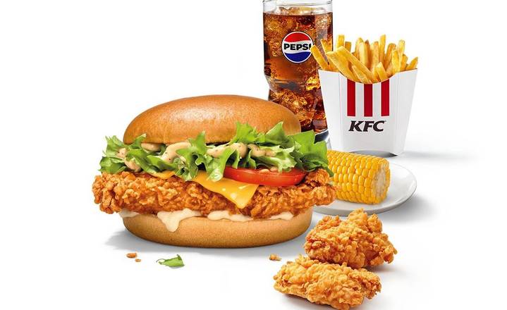 Colonel burger Mega meal L