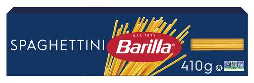 Barilla pâtes spaghettini - spaghettini pasta