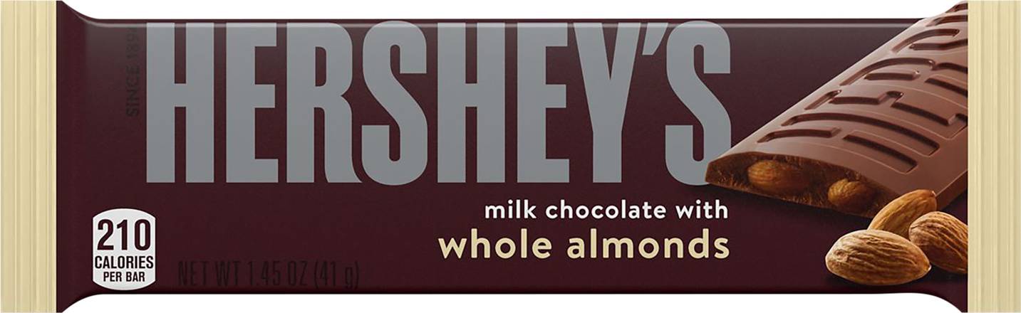 Hershey's Milk Chocolate With Whole Almonds