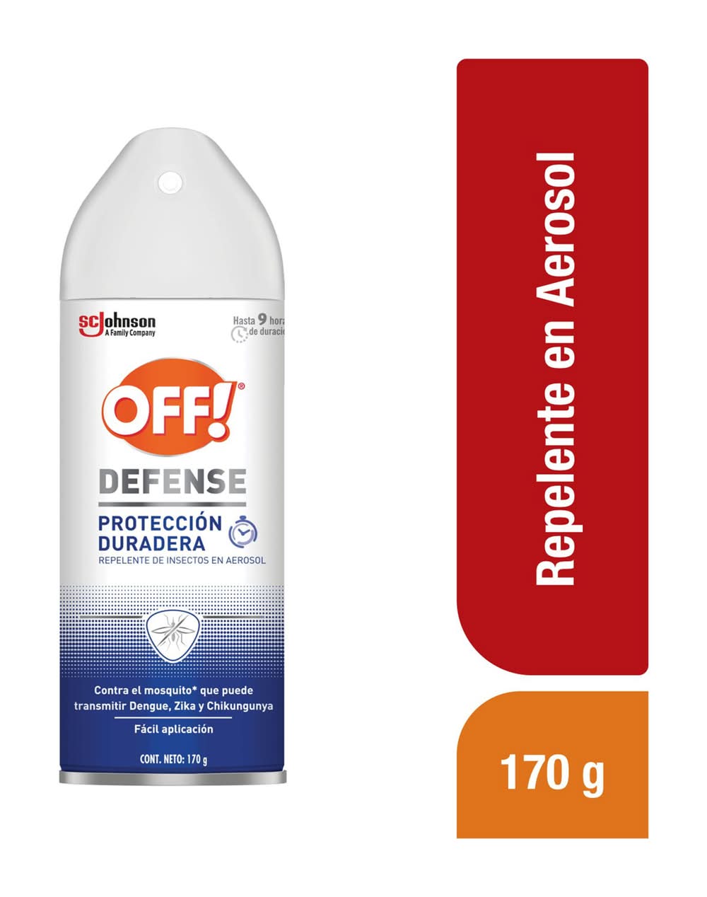 OFF! · Defense repelente de insectos en aerosol (170 g)