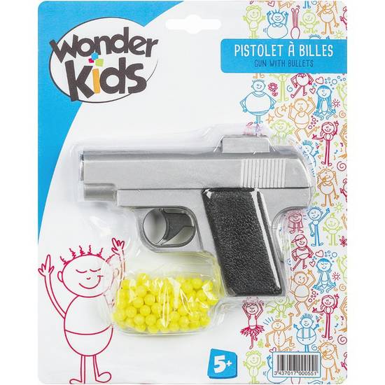 Wonder Kids - Pistolet à billes d'agent secret avec billes