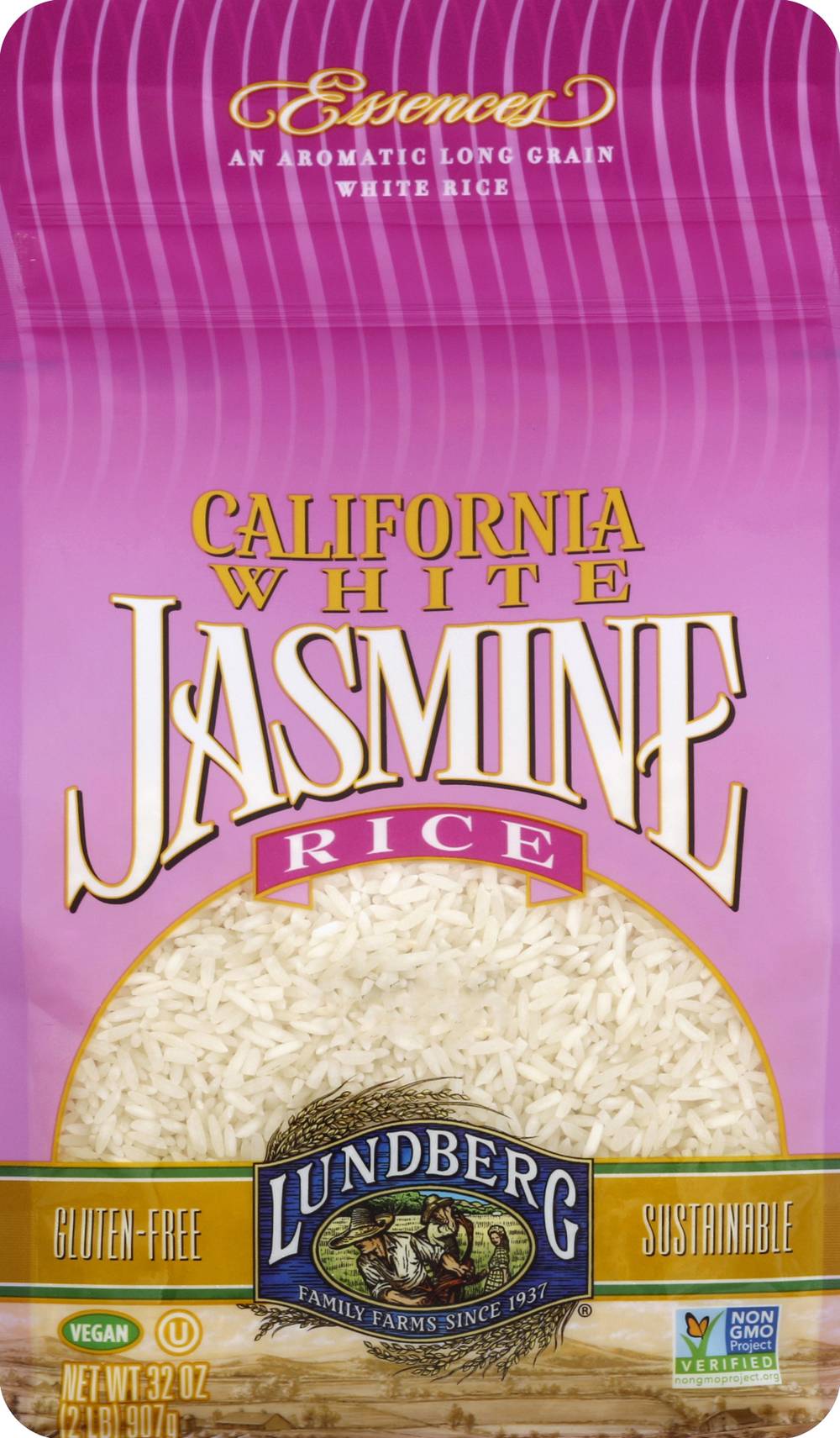 Lundberg California White Jasmine Rice (32 oz)