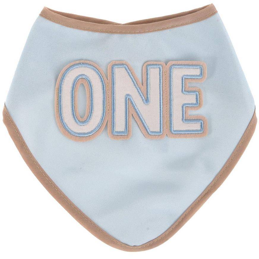 Party City 1st Birthday Bib (blue)