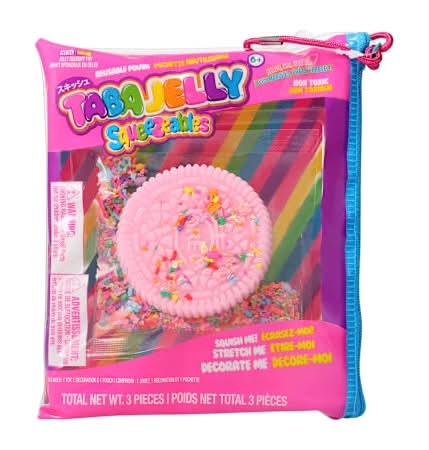 Taba Jelly™ Squeezeables Scented Jelly Squish Toy Pink Oreo