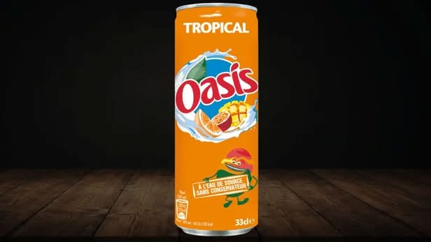 🥤 Oasis Tropical 33cl