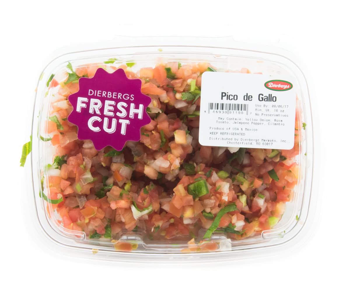Dierbergs Fresh Cut Pico De Gallo Salsa (16 oz)