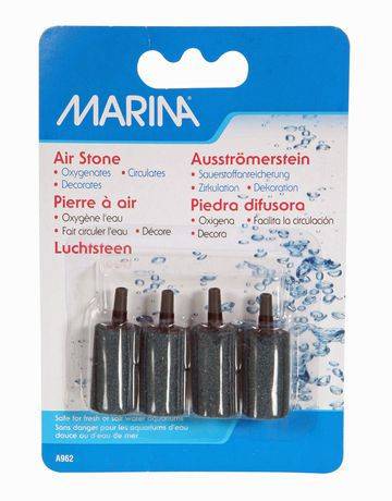 Marina pierres à air cylindriques marina, paquet de 4 (4 unités) - cylindrical air stone (4 units)