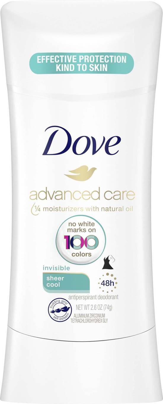 Dove Advanced Care Sheer Cool Deodorant (2.6 oz)
