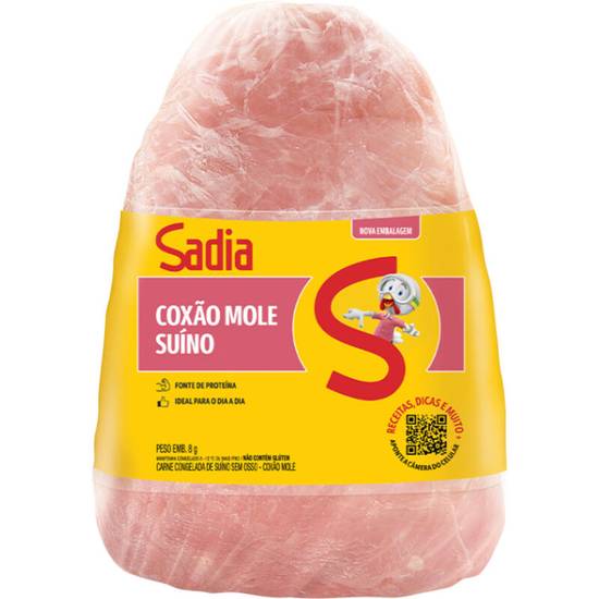 Sadia Coxão mole suíno congelado (embalagem: 1 kg aprox)
