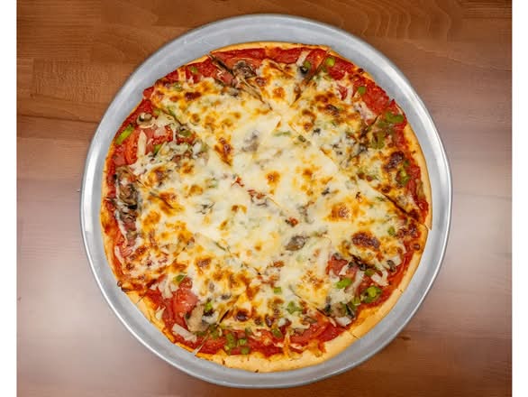Small Veggie Thin Crust Pizza