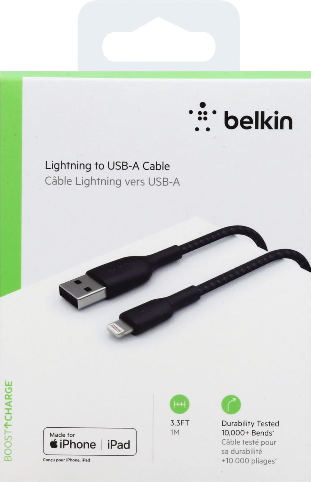 Belkin Lightning To Usb-A Cable Braided