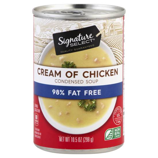 Signature Select 98% Fat Free Cream Of Chicken Condensed Soup (10.5 oz)