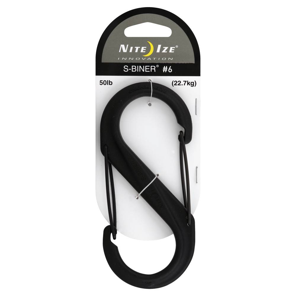 Nite Ize Dual Carbiner S-Biner, Black