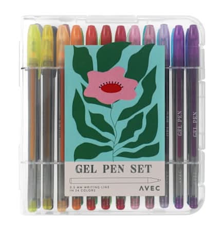Gel Pen Set 24-Pack