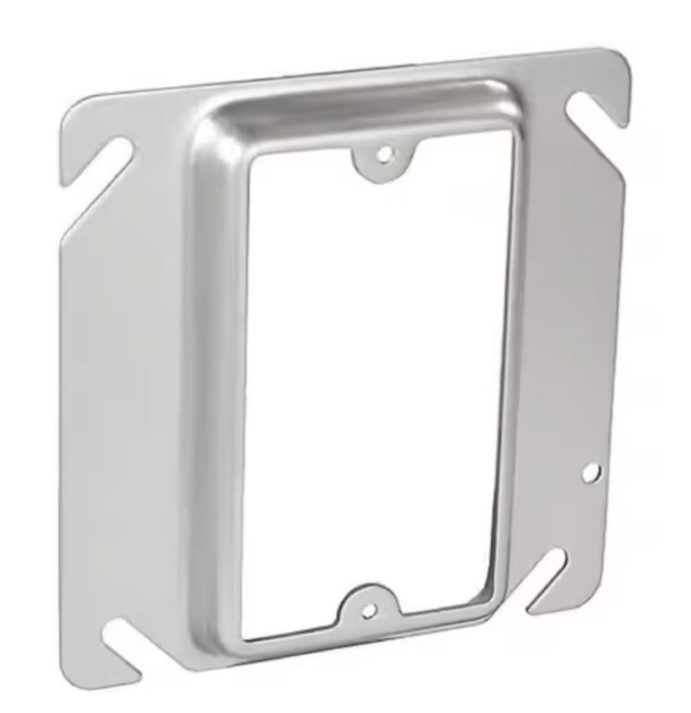Southwire Square Steel 1 Gang 4 In. H X 4 In. W Box Cover