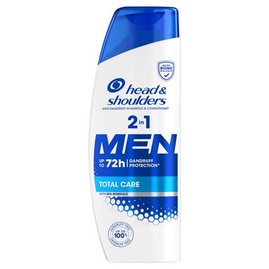 Head & Shoulders Men Ultra Total Care Anti Dandruff 2-in-1 Shampoo 250ml with Sea Minerals
