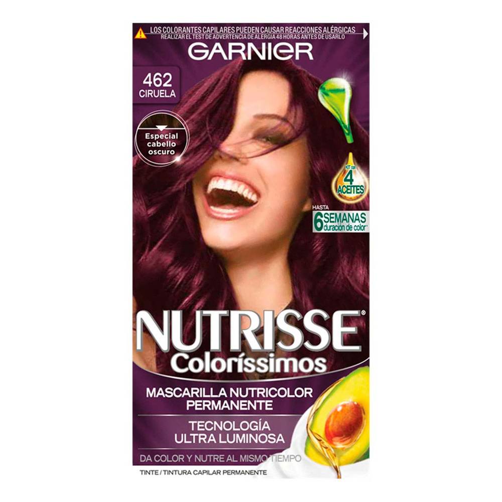Nutrisse · Tinte ciruela 462 (311,64 g)